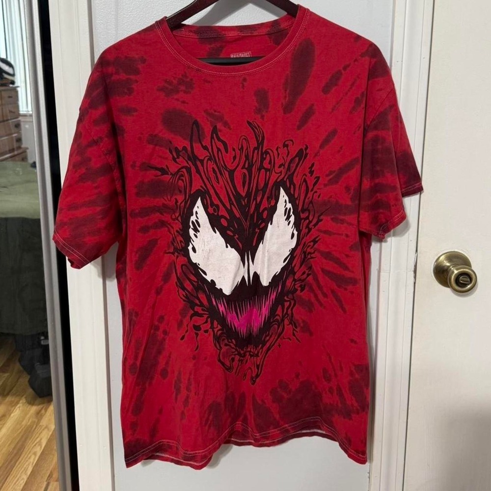 Marvel Spiderman Carnage Red Shirt